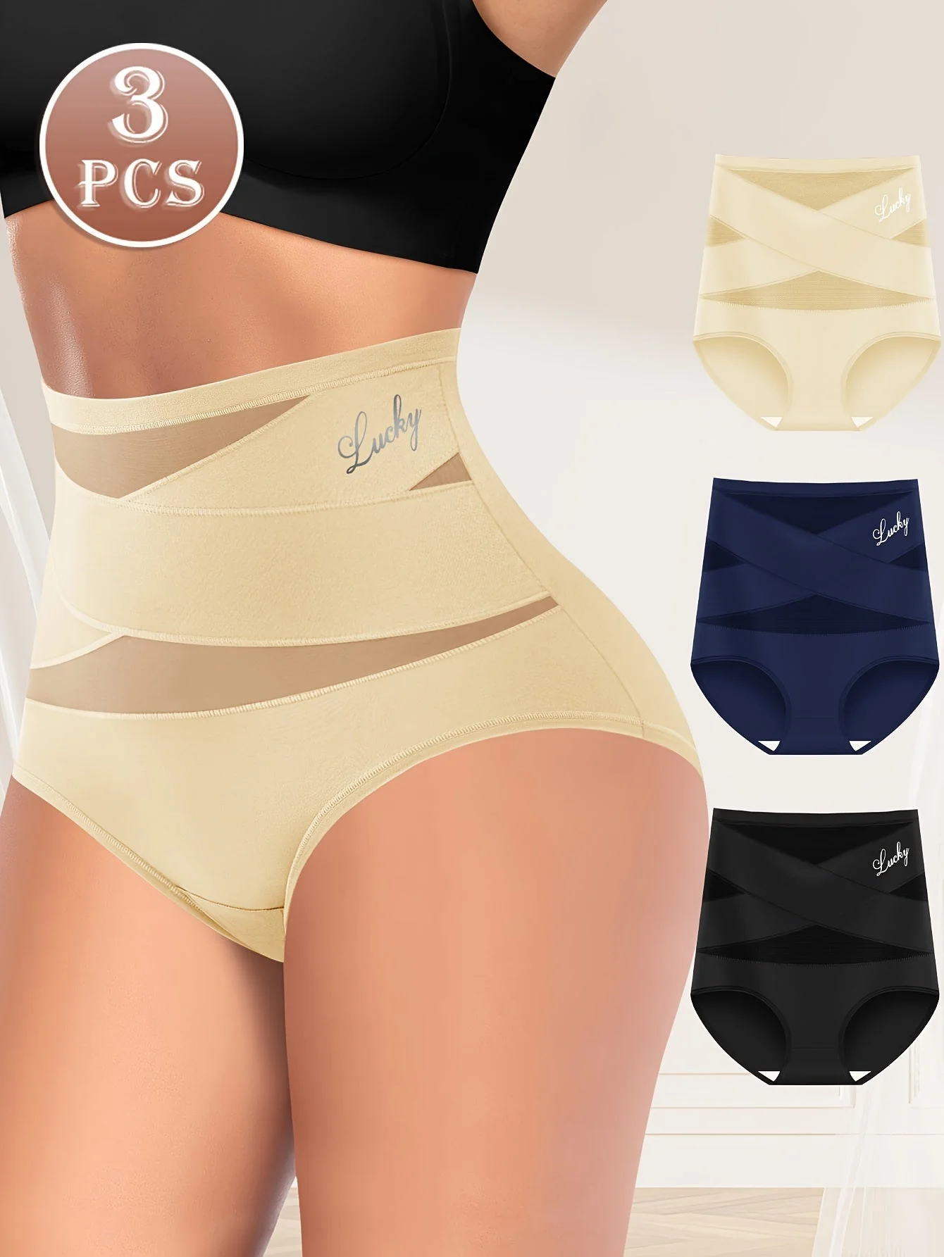 Elvy™ - Damen Hohe Taille Bauchkontrolle Slips - Image 7