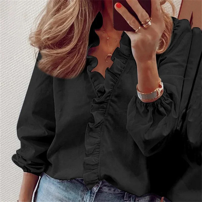 Enola™ | Feminine Bluse mit verspielten Rüschen - Image 4