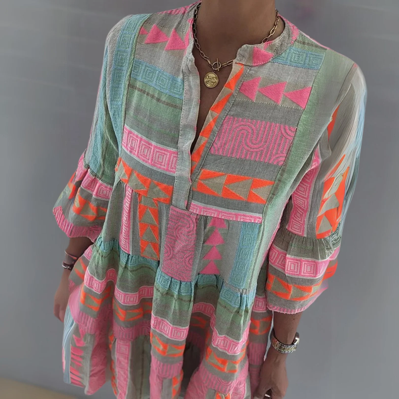 Evadne | Chic und Mühelos Kleid - Image 3