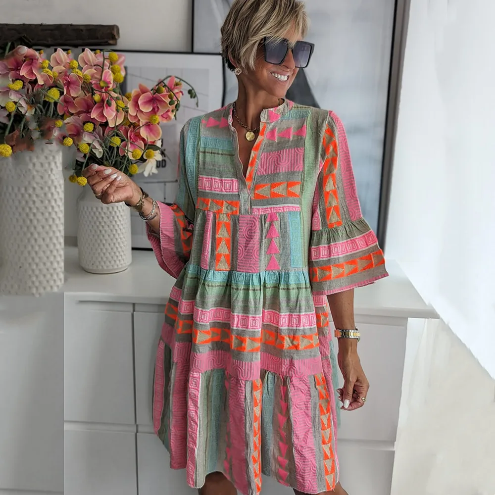 Evadne | Chic und Mühelos Kleid - Image 5