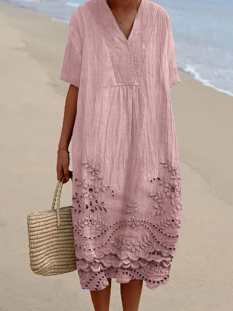Evessa™ - Sommer Gedrucktes Kleid - Image 3