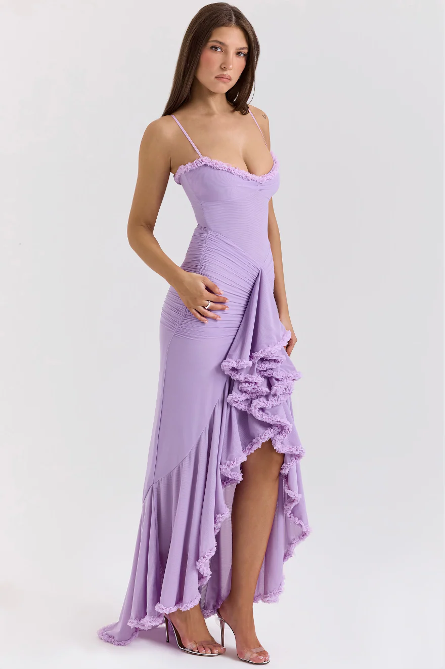 Fauna - Rüschen-Rüschenschwanz-Party-Kleid - Image 5