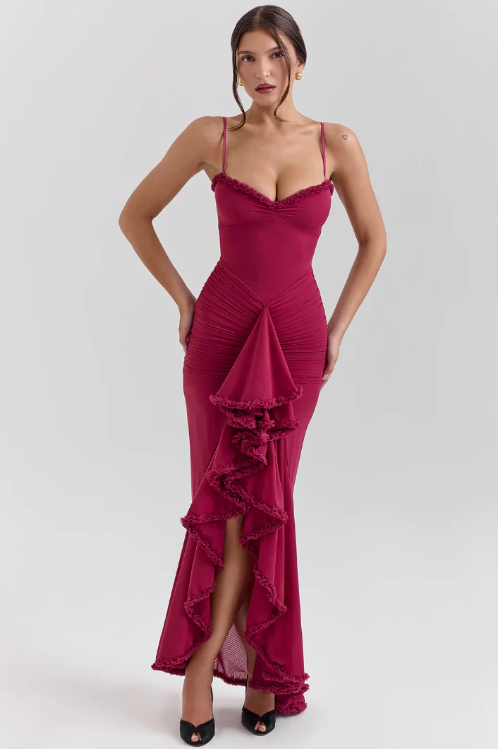 Fauna - Rüschen-Rüschenschwanz-Party-Kleid - Image 8