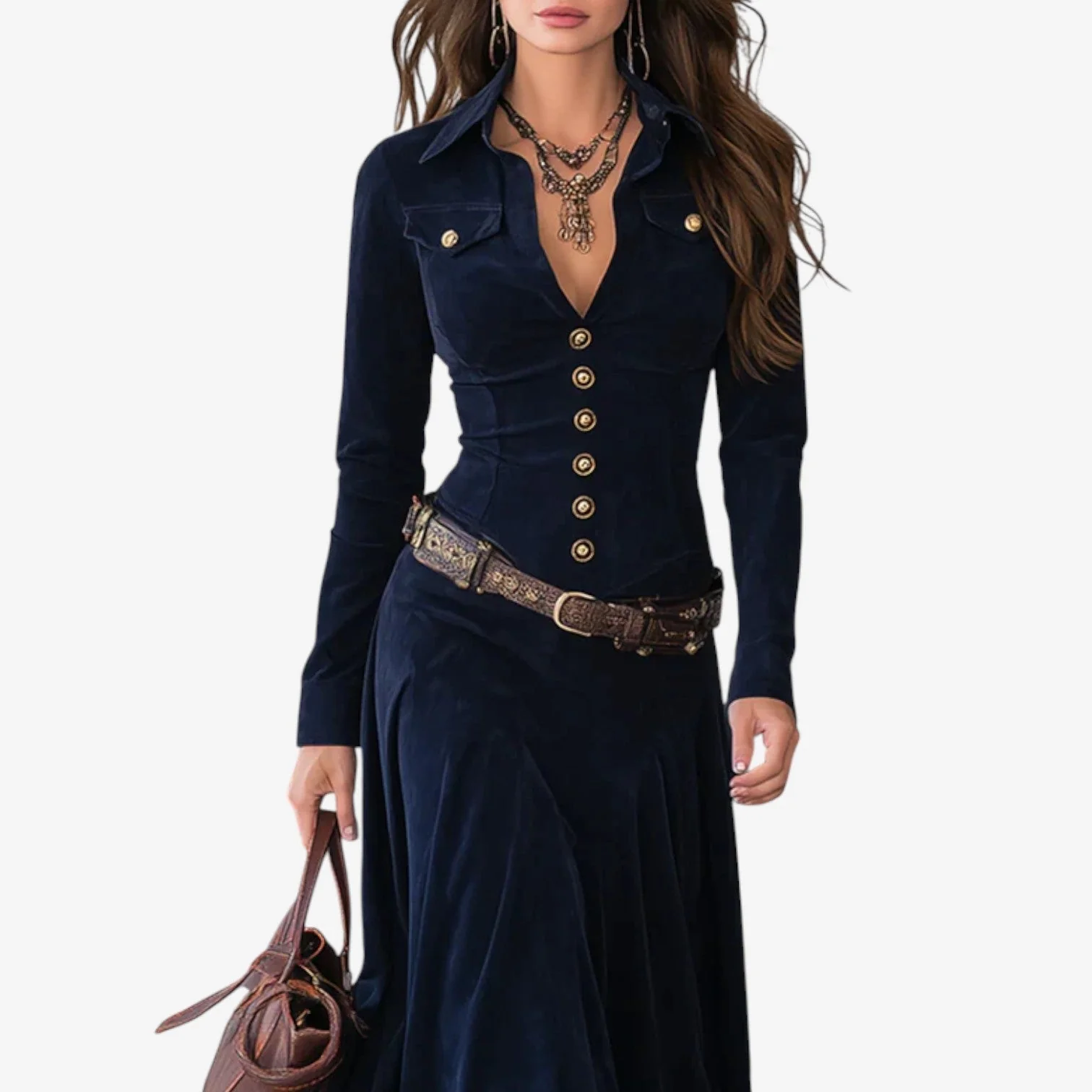 Felten™ Taillierte Robe - Image 2
