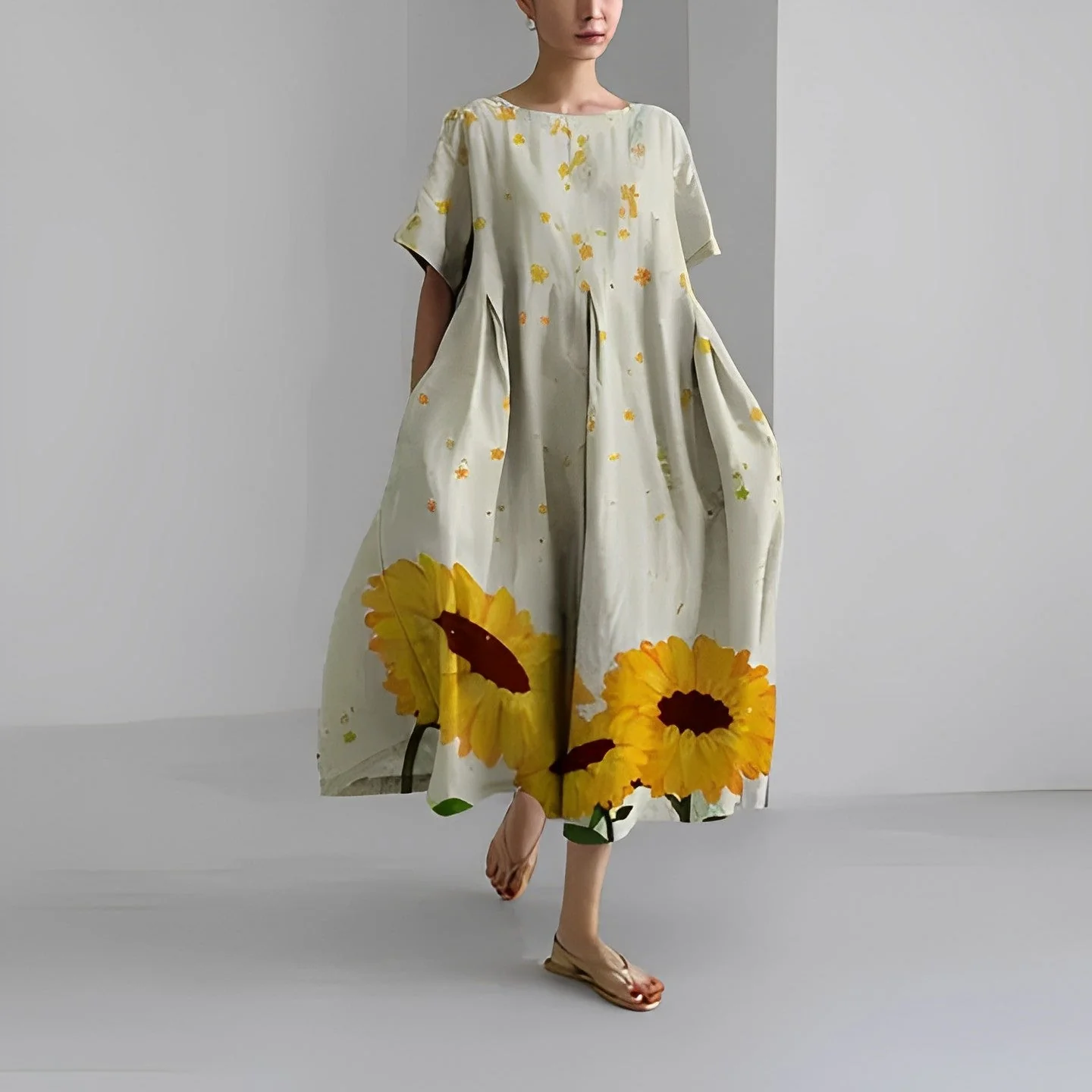 Floria - Lebhaftes Blumenkleid - Image 4