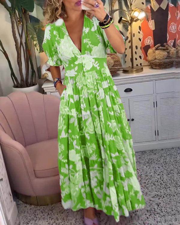 Floriana - Lebhaftes Blumenkleid - Image 10