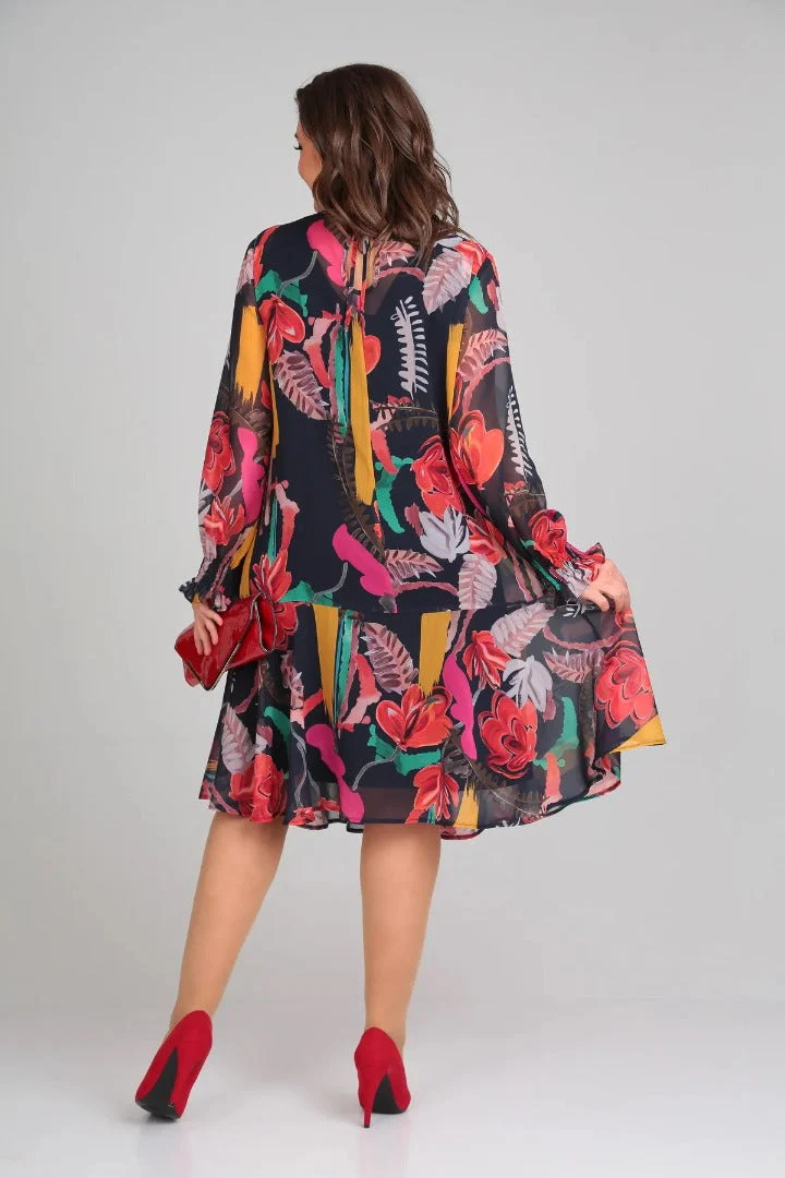 Florinda™ Anmutiges Blumenkleid - Image 4