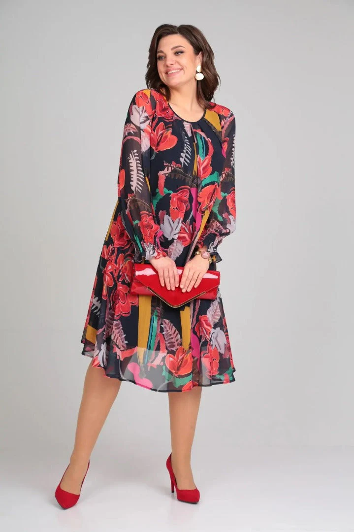 Florinda™ Anmutiges Blumenkleid - Image 6