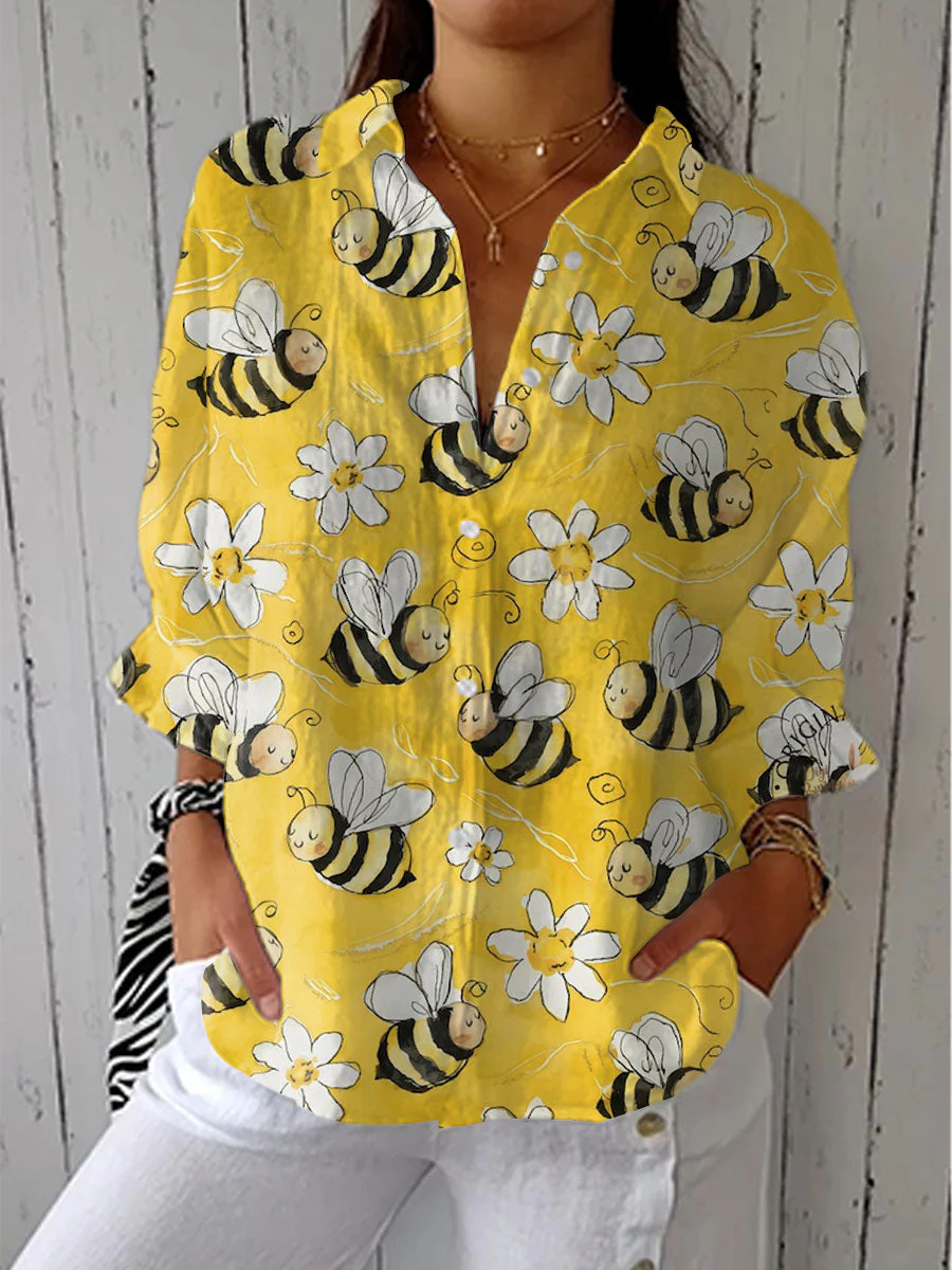 Franka | Bienenblütenbluse