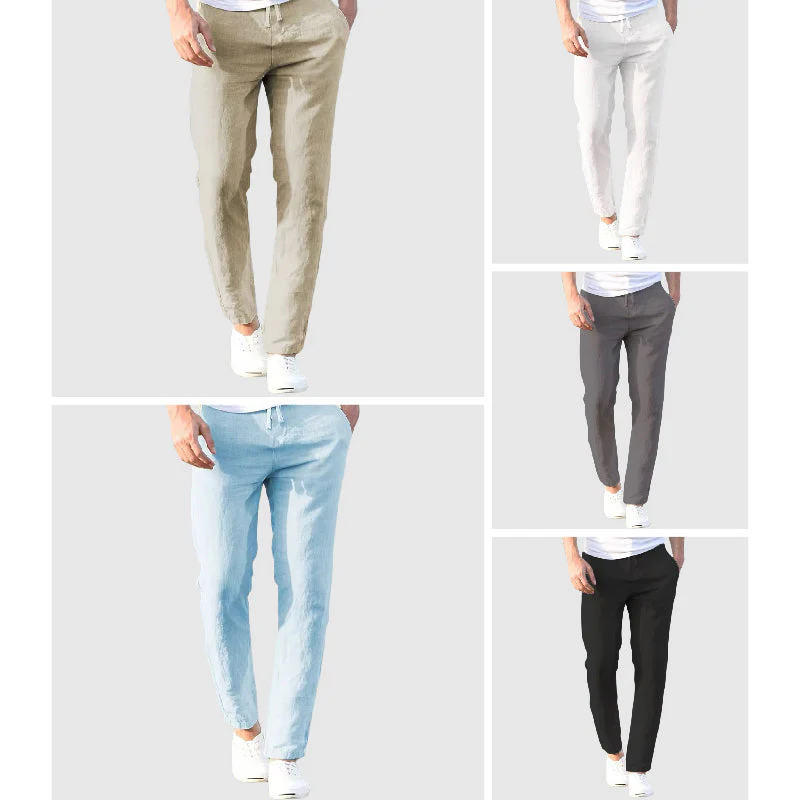 Frederick™ - Entspannte Leinenhose - Image 6