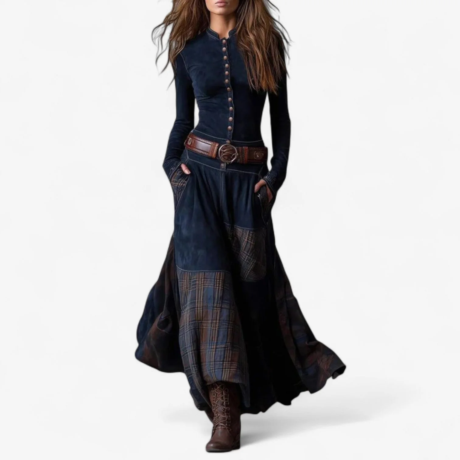 Garnier™ Wildlederkleid