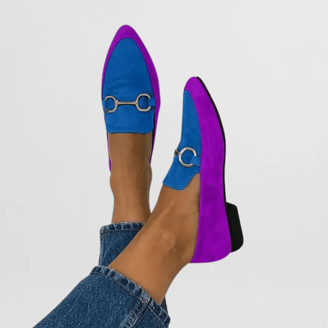 Ginevra | Bunte Boho-Lederloafers - Image 2