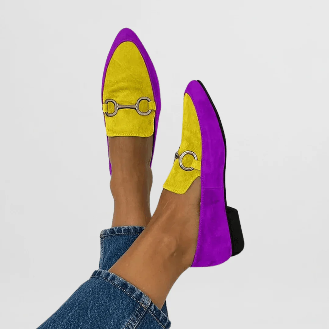 Ginevra | Bunte Boho-Lederloafers - Image 4