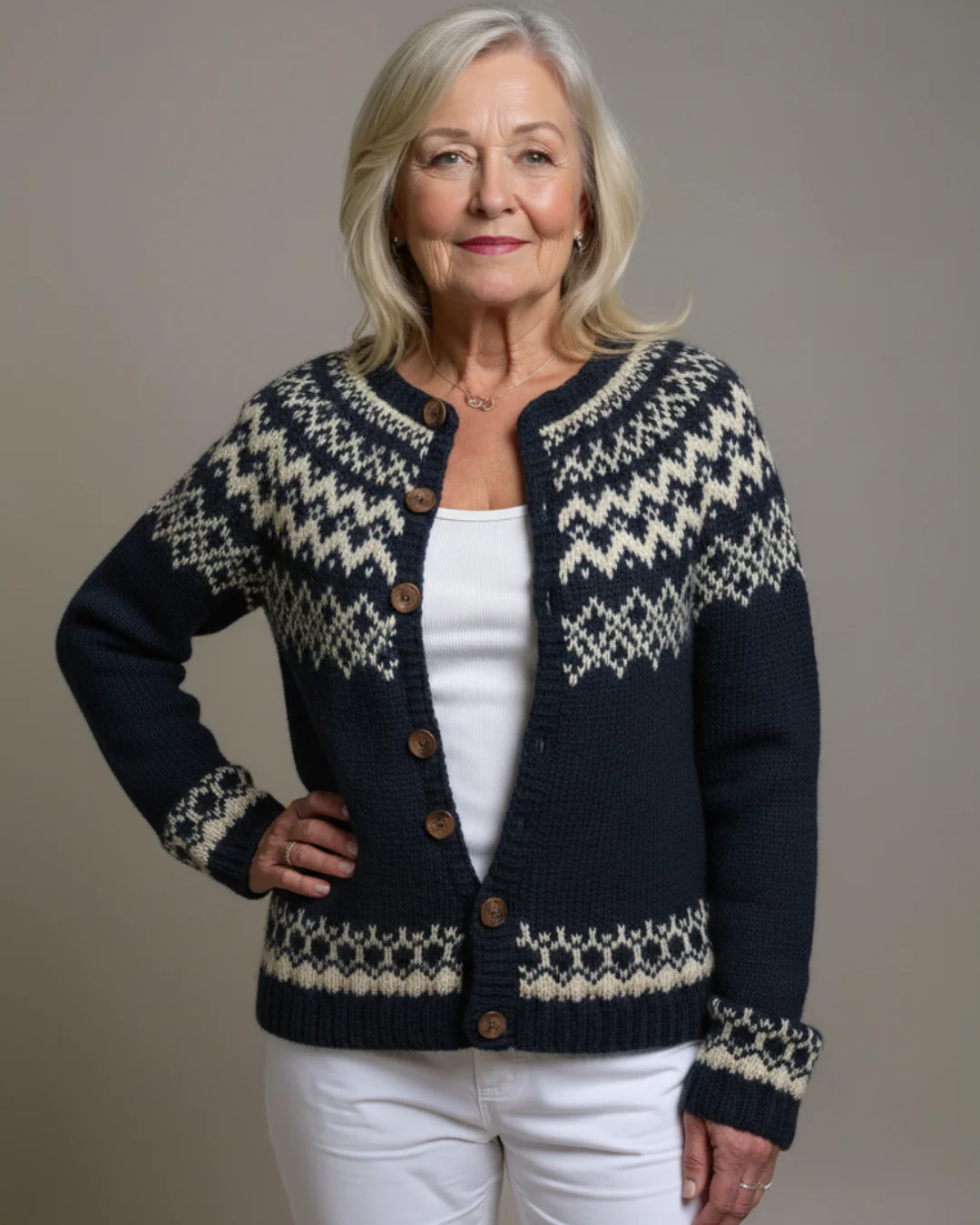 Hadley | Vintage Strickjacke - Image 2