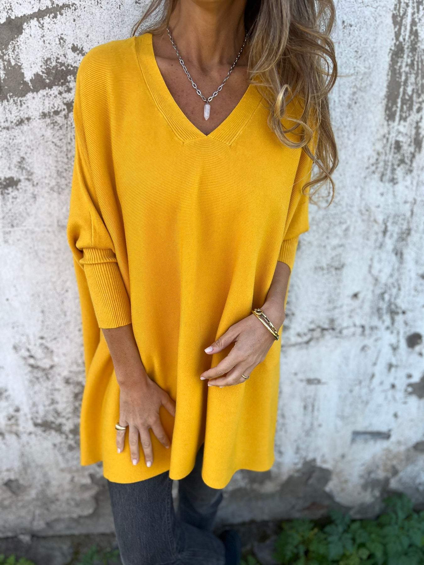 Hannah – V-Ausschnitt Pullover - Image 7