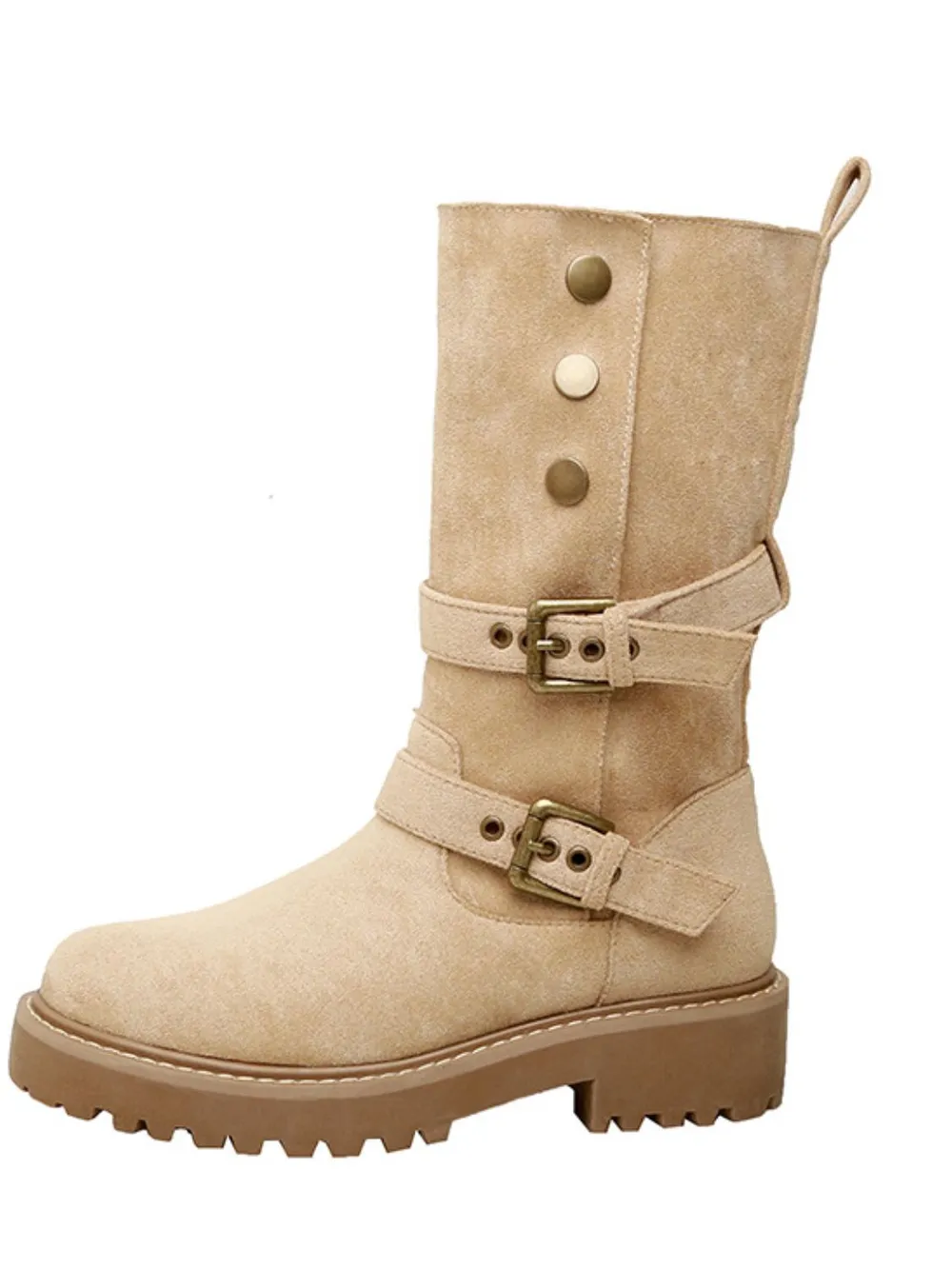 Harlow | Winter-Fell hohe Stiefel - Image 4