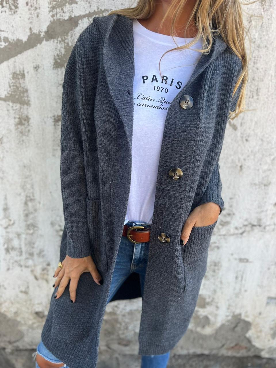Heidi™ - Lässiger langer Cardigan - Image 5