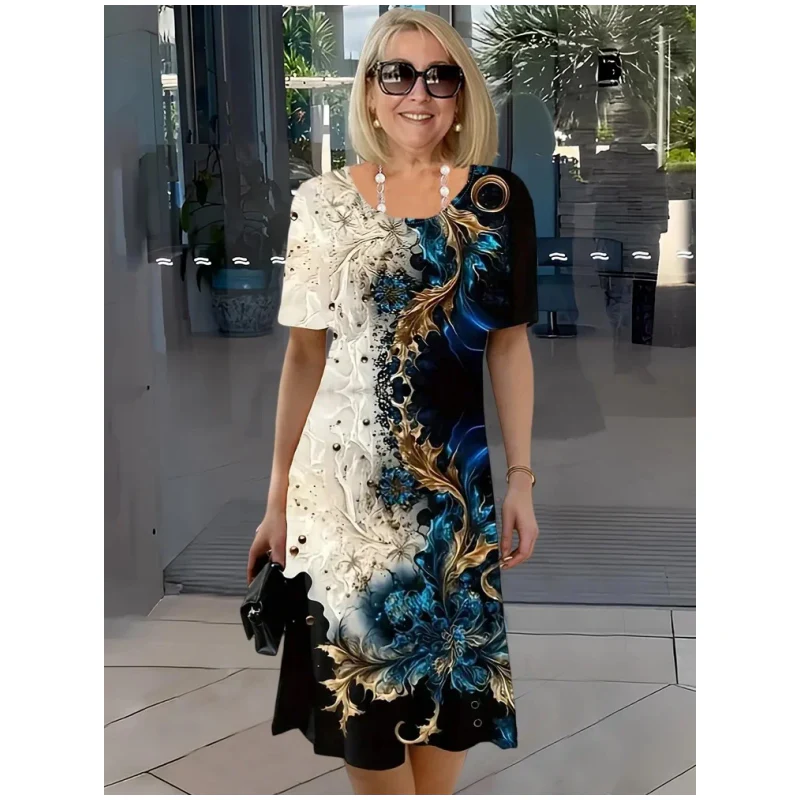 Helena™ - Zeitloses Florales Sommerkleid - Image 2