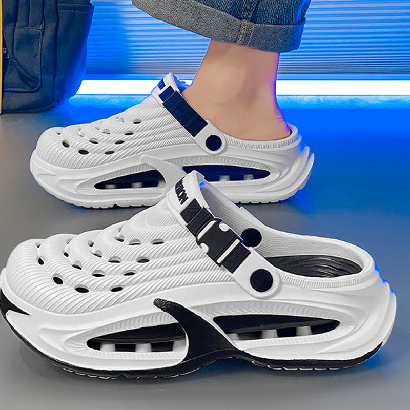 Herren Leichte 2-in-1 Sandalen – Rutschfest, Atmungsaktiver Komfort mit Dicke EVA-Sohle - Image 8