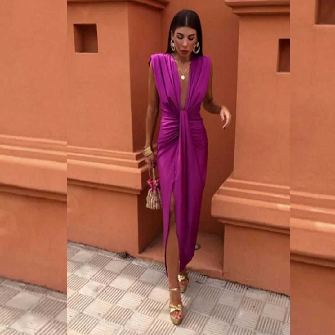 Isabella | Abendkleid mit tiefem Ausschnitt - Image 15