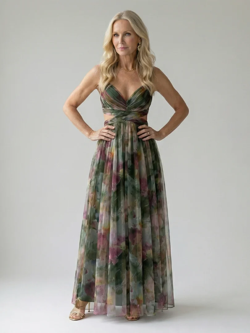 Isel | Soft Wrap Maxikleid - Image 11