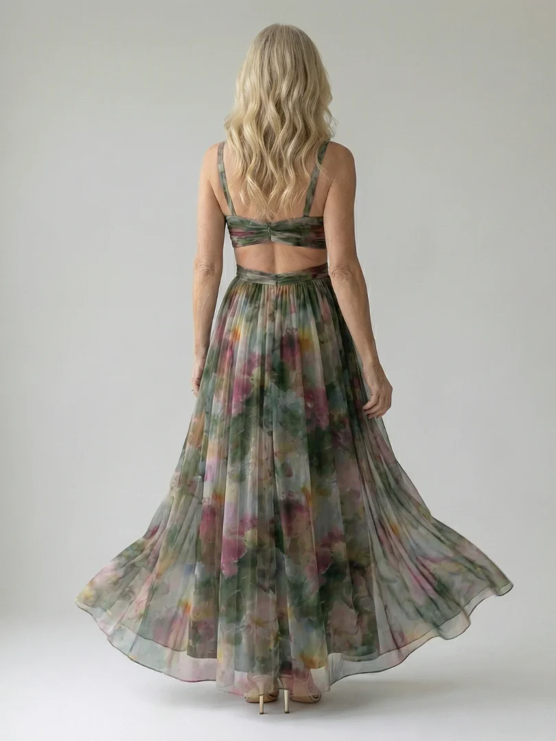 Isel | Soft Wrap Maxikleid - Image 13