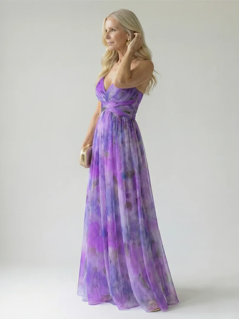Isel | Soft Wrap Maxikleid - Image 15