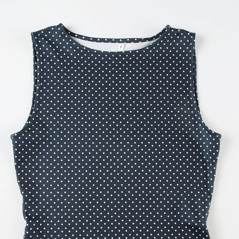 Jane | Gepunktetes Minikleid - Image 5
