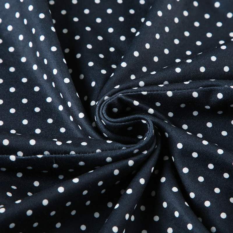Jane | Gepunktetes Minikleid - Image 7