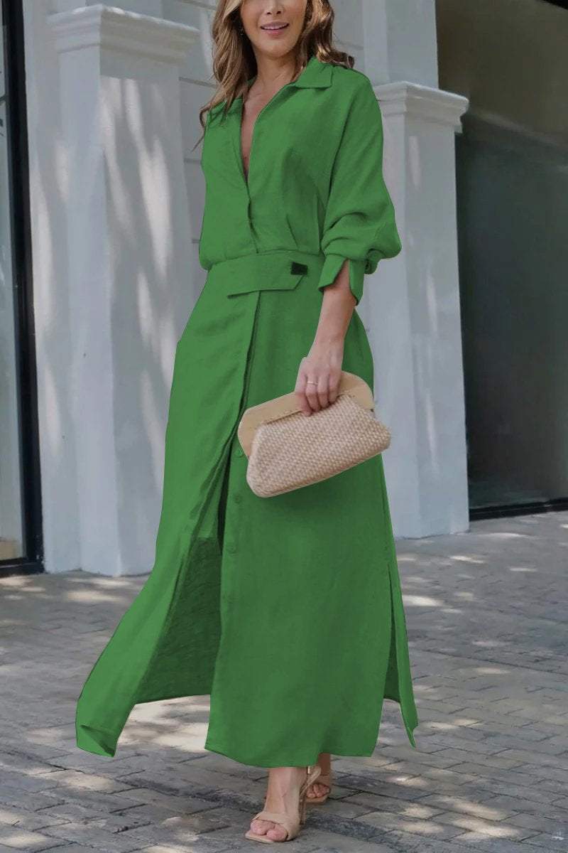 Jeanette | Maxikleid mit V-Ausschnitt - Image 6