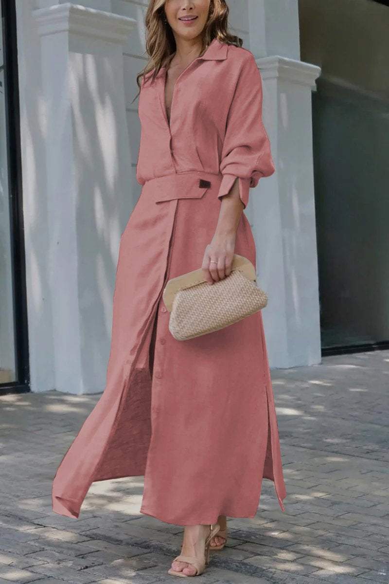 Jeanette | Maxikleid mit V-Ausschnitt - Image 7