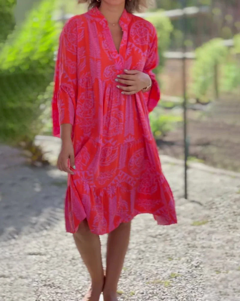 Joyce - Elegantes Boho Chic Kleid - Image 3