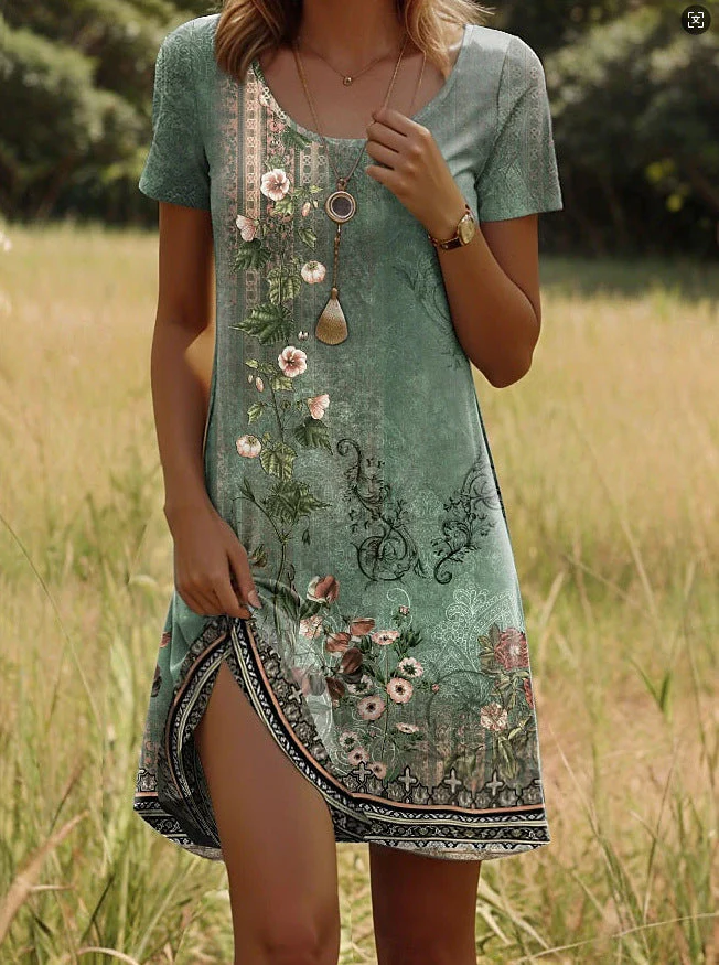 JULIA – Lebhaftes Kleid im Bohemian-Stil - Image 7
