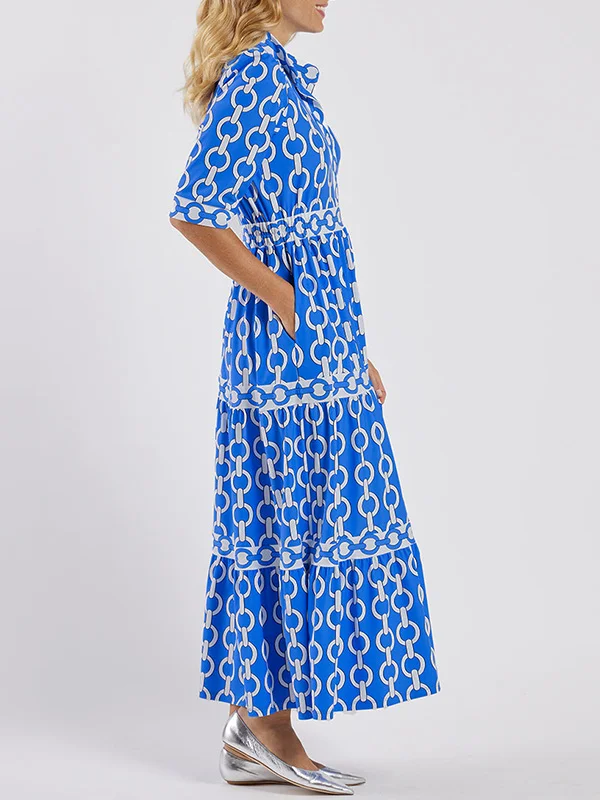 Juliette™ - Midi-Kleid mit Kettenmuster - Image 6