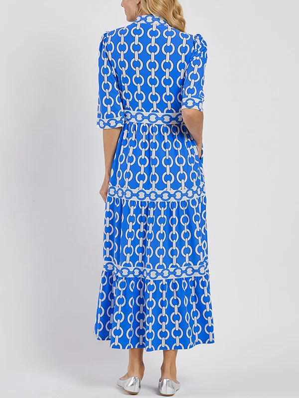 Juliette™ - Midi-Kleid mit Kettenmuster - Image 7