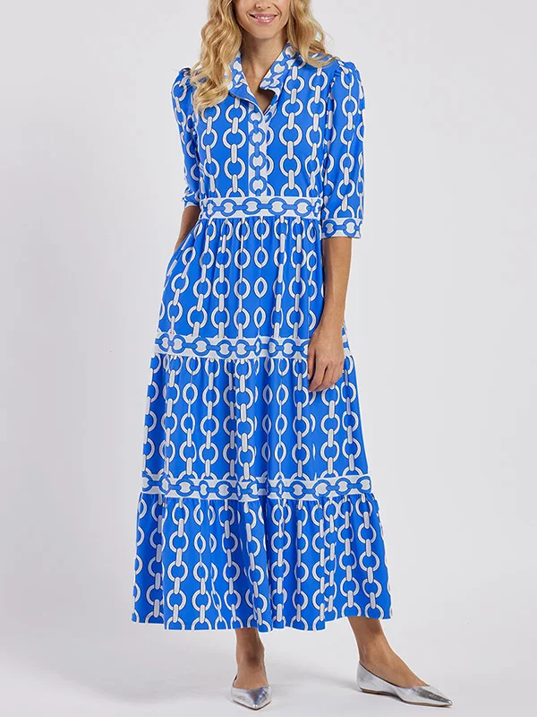 Juliette™ - Midi-Kleid mit Kettenmuster - Image 8