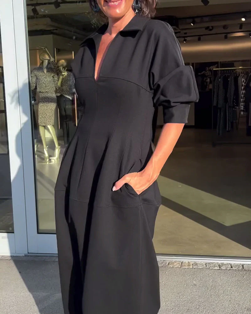 Karolin | Bequemes Langes Kleid - Image 2