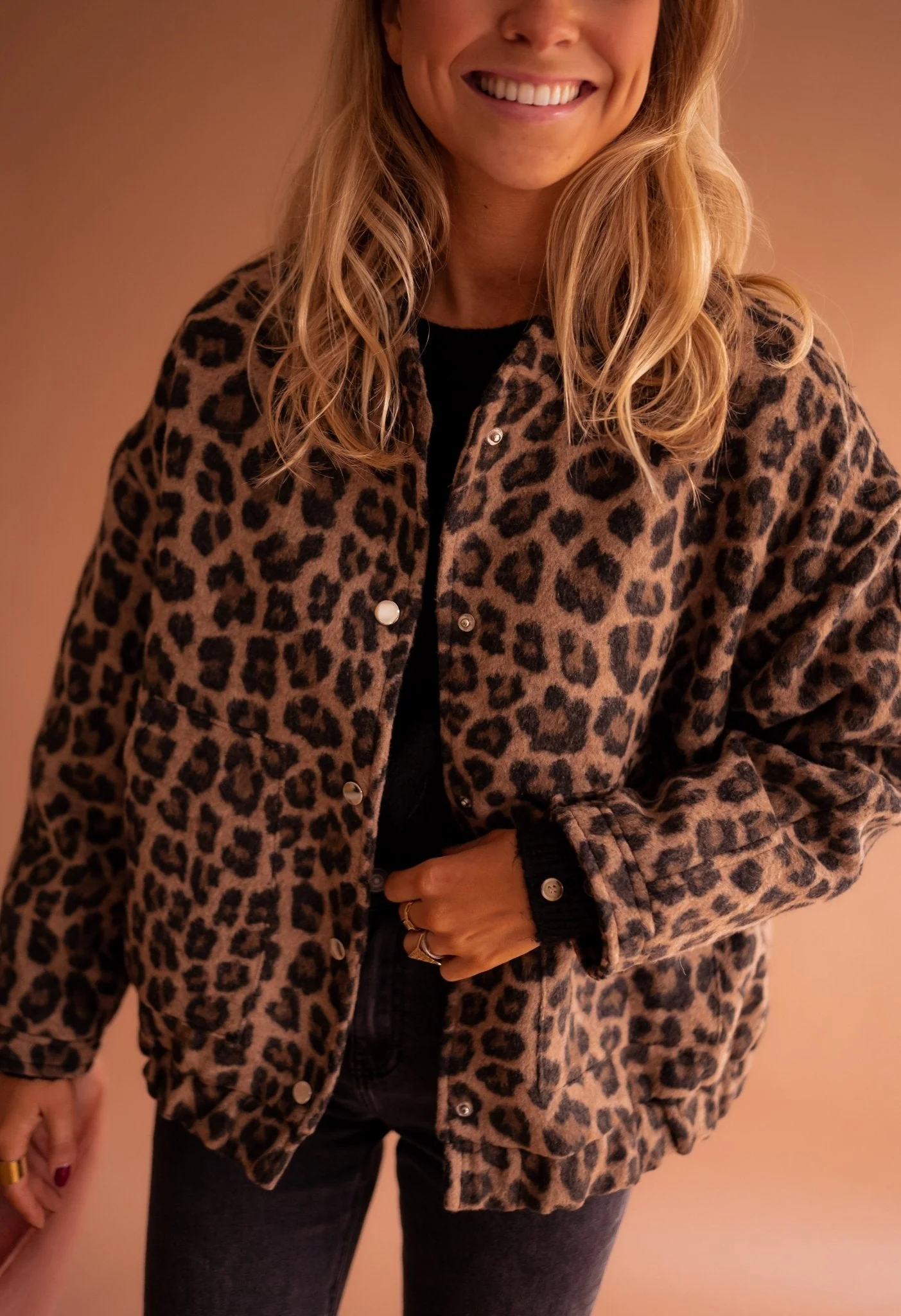 Katarzyna | Zeitlose Leopardenmuster-Jacke