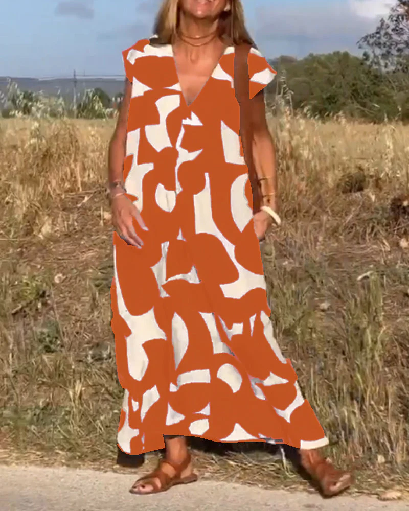 Kendall - Lässiges Abstract Kleid - Image 19