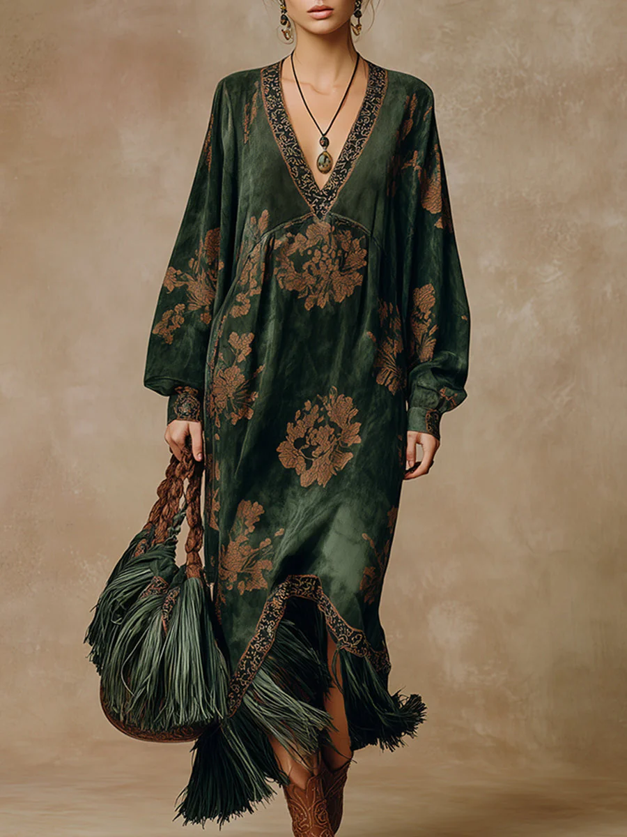 Klassisches Vintage-inspiriertes Kleid