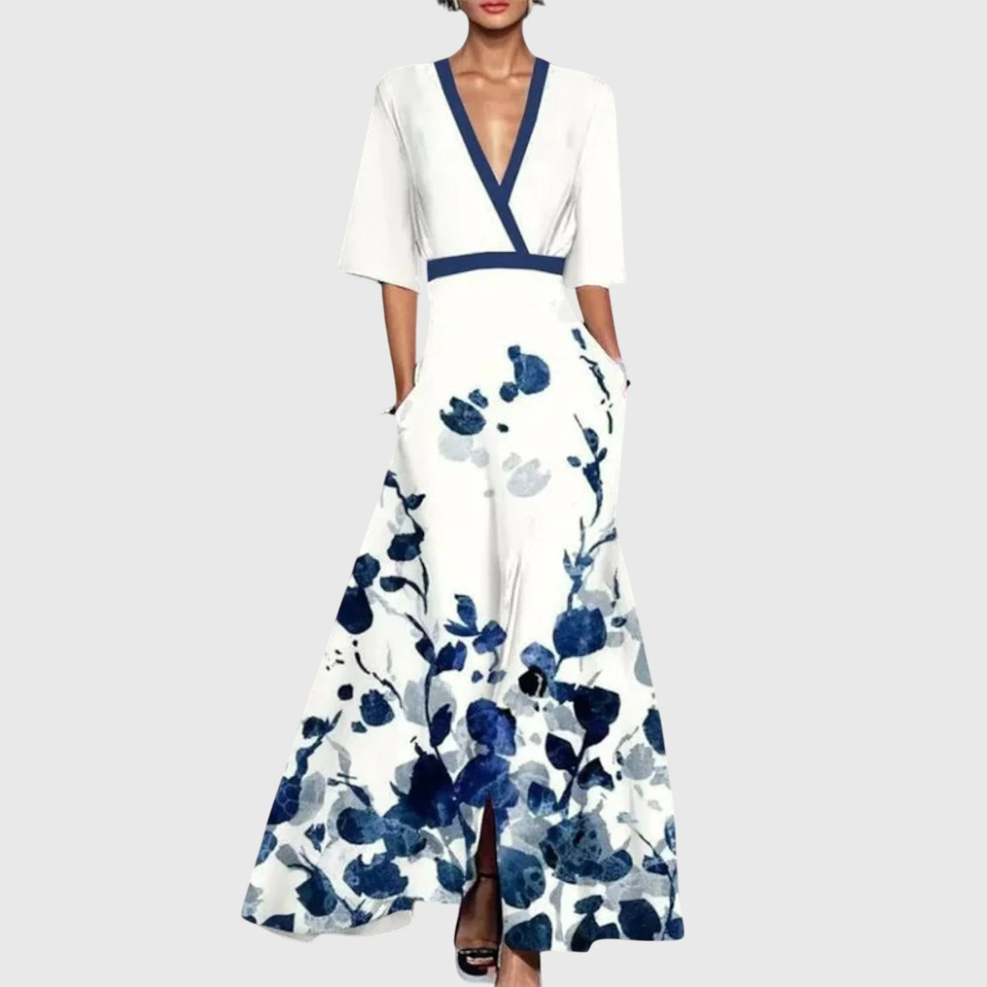 Leila | Elegantes Chic Kleid - Image 5