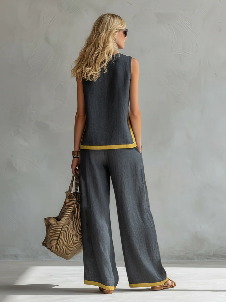 Leila | Elegantes Zweiteiliges Set mit Modernem Touch - Image 5