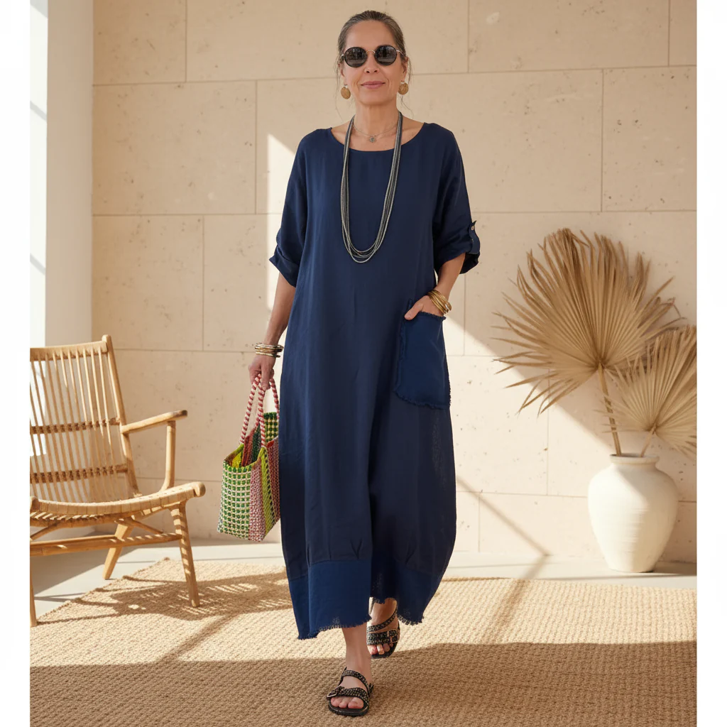 Leonore - Luftiges Oversized Kleid - Image 9