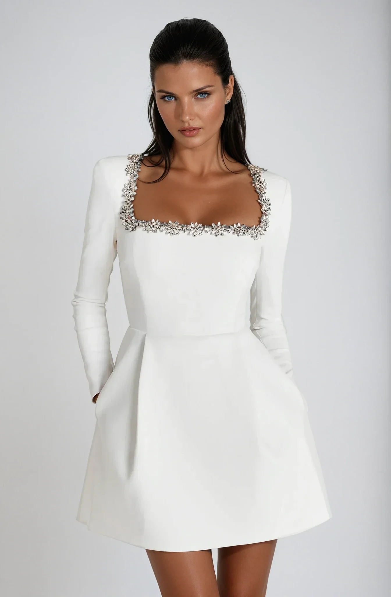 Lina | Elegantes Mini-Kleid - Image 6