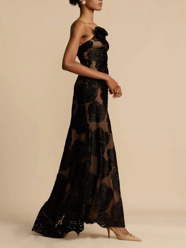 Luna - Blumen Maxikleid - Image 3