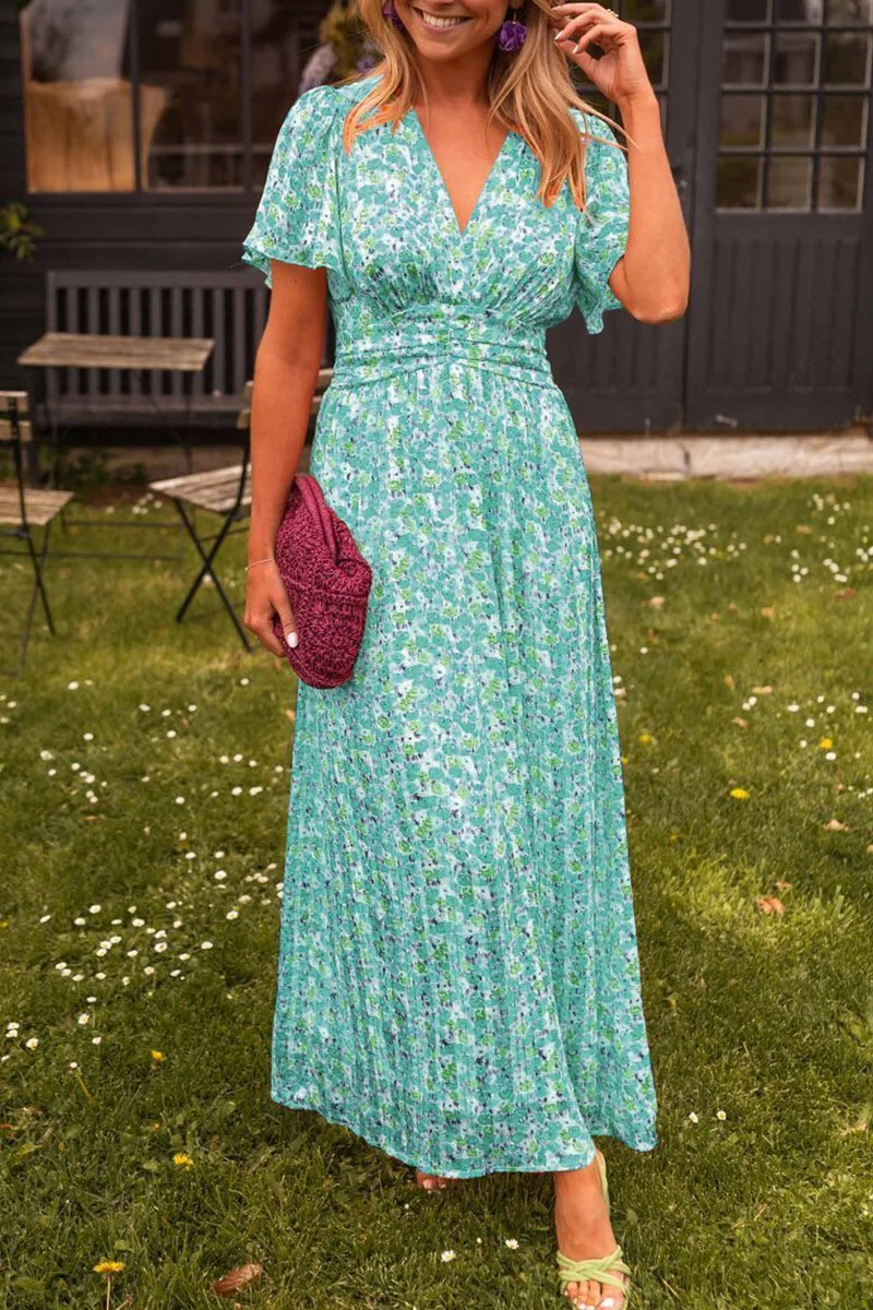 Lyra | Florale Eleganz Maxi-Kleid - Image 4