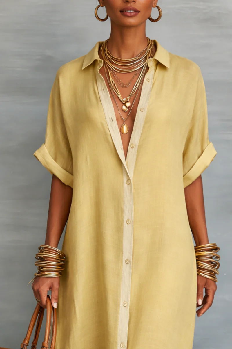 Manelle™ | Maxikleid mit minimalistischer Linie - Image 3