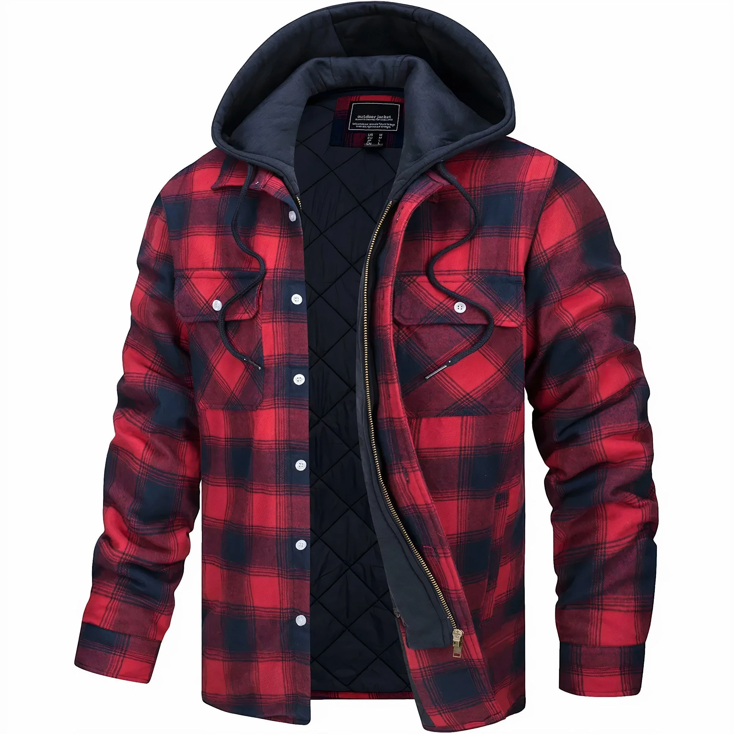 Marco™ - Karierte Winterjacke
