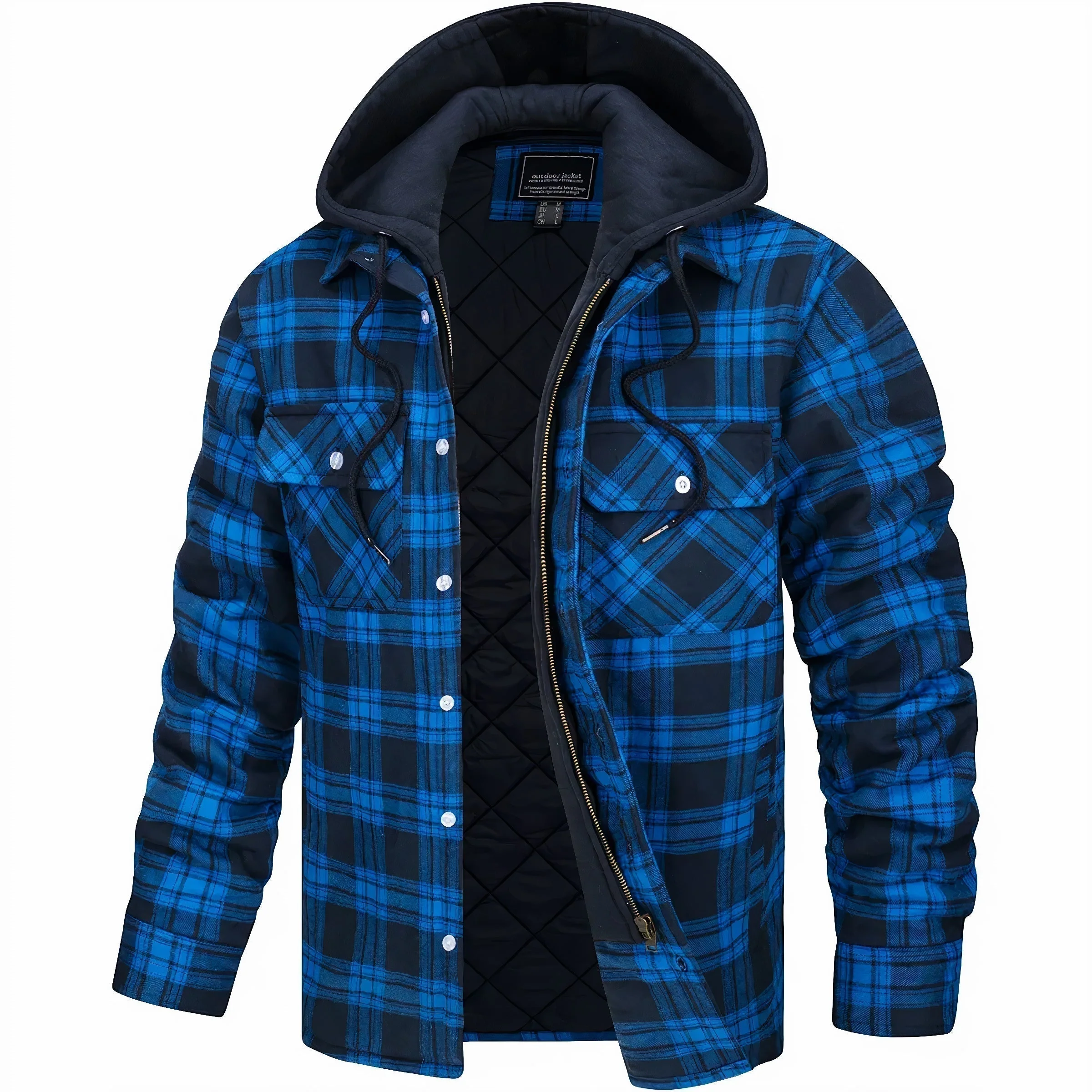 Marco™ - Karierte Winterjacke - Image 3