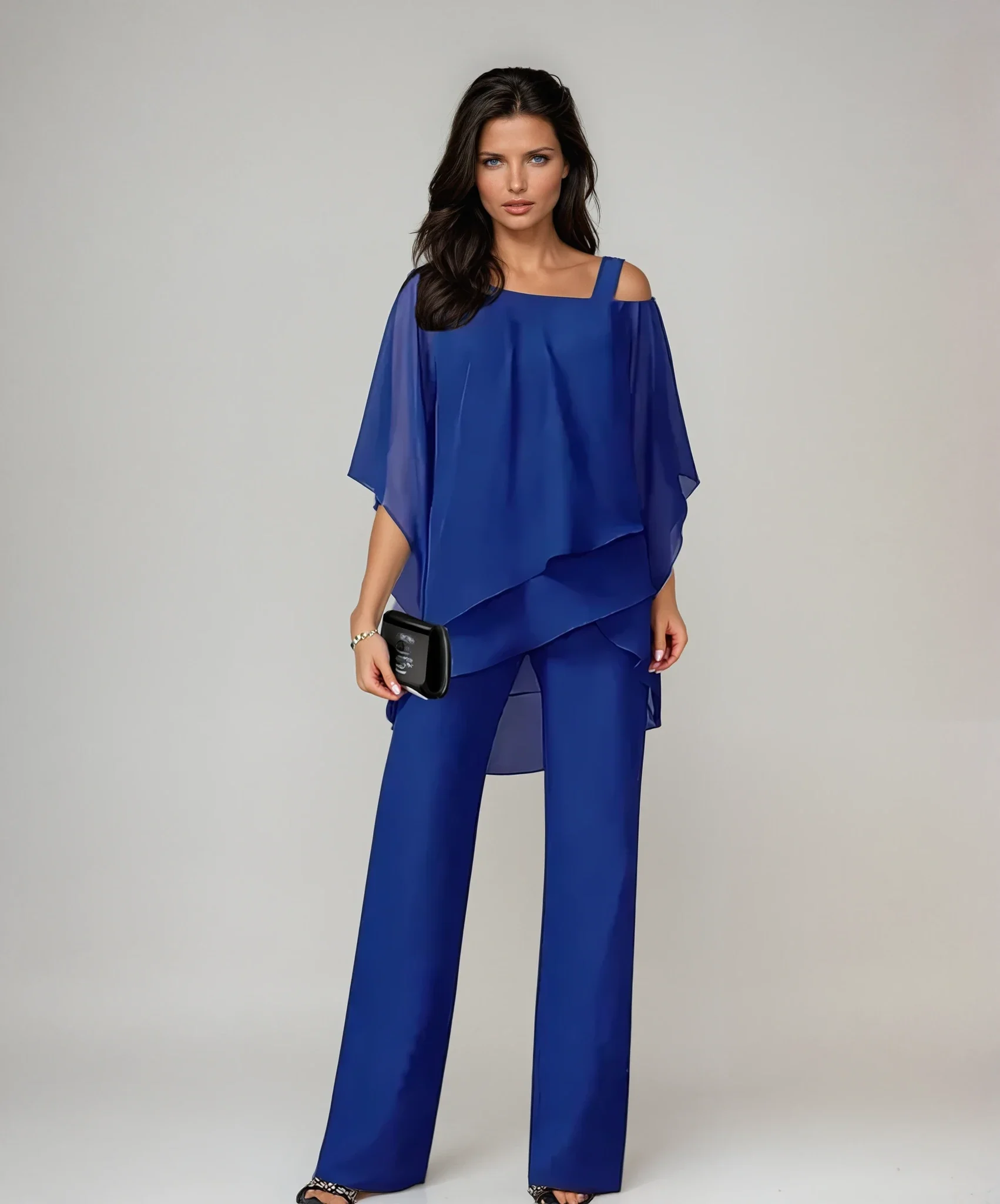 Mariella™ Lagen-Look Zweiteiliges Ensemble - Image 3